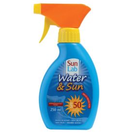 Sunlab Water &amp; Sun Trigger Spray Spf50 250ml - 124422