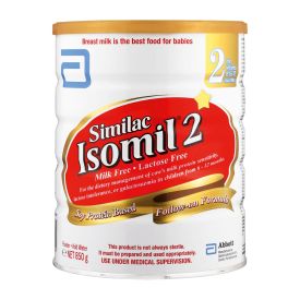 Similac Isomil Stage 2 (6-12 Months) Soy Protein Based Infant Formula 850 G - 143042