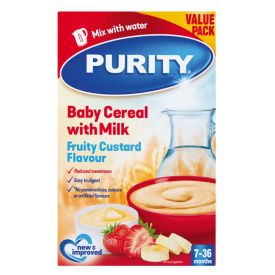 Purity 2 Cereal 450g Fruity Custard