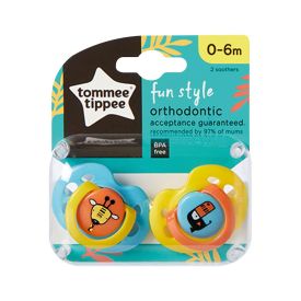 Tommee Tippee Closer to Nature Soother Fun 0-6m - 148318