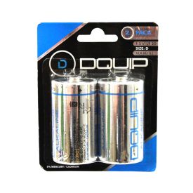 Dquip Battery Alkaline D 2pcs - 163445