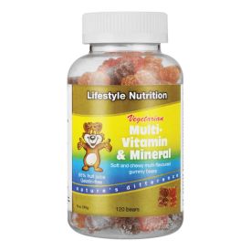 Lifestyle Gummy Bears Multivitamin 120's - 163522
