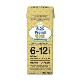 S26 Promil Gold Ready to Feed Formula 200ml No.2 - 165389