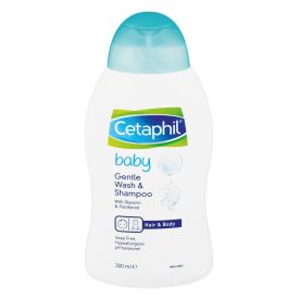 Cetaphil Baby Gentle Wash &amp; Shampoo 300ml - 174036