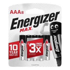Energizer Batteries Max AAA - 8 Pack - 206478