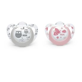 Nuk Soother Silicone Genius Girl 2pk