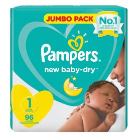 Pampers Active Baby Size 1 Jp - 96's - 215118