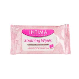 Intima Soothing Wipes Intimate 5pack 5's - 215893