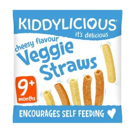 Kiddylicious Cheesy Flavoured Veggie Straws 12g - 218827