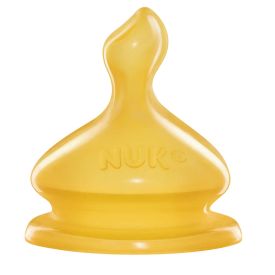 Nuk 0-6 Months Small Hole Teat Latex for Breastmilk - 265959