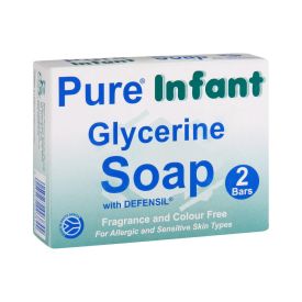 Pure Infant Gentle Glycerine Soap Twin Pack 2 X 100g