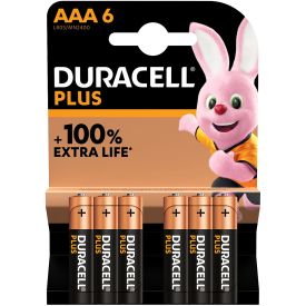 Duracell Plus Aaa Batteries 6 Pack - 289837