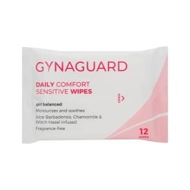 Gynaguard Daily Wipes Sensitive 12's - 294785