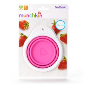 Munchkin Go Collapsible Bowl with Lid 12m+ - 300546