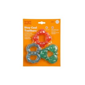 Bright Starts Stay Cool Gel-filled Teethers 3 Pack 3m+ - 306275