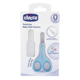 Chicco Baby Nail Scissors and Cover - Blue