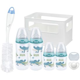 Nuk Temperature Control 4 Bottle and Crate Starter Pack 0-6m - Boy - 319910