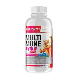 Biogen Junior Multi Mune Syrup Cherry Berry 200ml - 329080