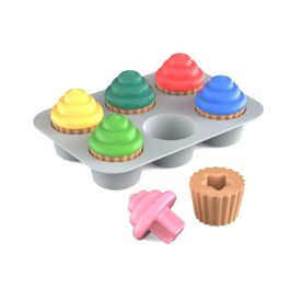 Bright Starts Sort &amp; Sweet Cupcakes Shape Sorting Activity Toy - 330243