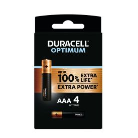 Duracell Optimum Aaa Batteries 4 Pack - 330629