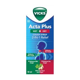 Vicks Actaplus Wet and Dry 50ml - 331963
