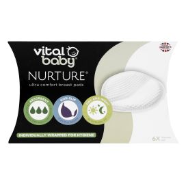 Vital Baby Ultra Comfort Breast Pads 6pk - 332355