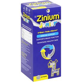 Zinium Junior Syrup 200Ml