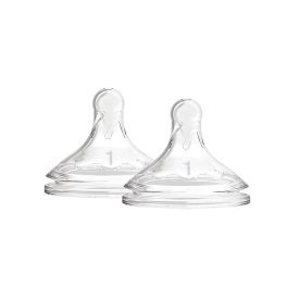 Dr Brown's Wide Neck Options+ Nipple, Level-1, 2-Pack - 319630