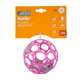 Oball Rattle Ball 3m+ - Pink - 323959001
