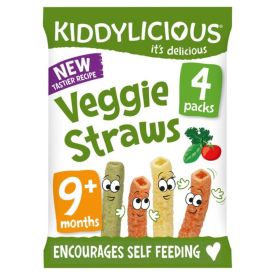 Kiddylicious Veggie Straw Multi Pack (4g x 12g) - 329790