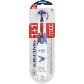 Sensodyne Toothbrush Rapid Relief 1 Plus 1 Free Soft - 329440