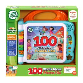 Leapfrog 100 Words Book About Places I Go - 432905