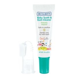 Nuby Baby Toothpaste with Finger Brush 20g - 134212