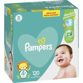 Pampers Active Baby Size 4+ Mega Box - 120 - 118114