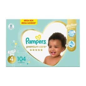 Pampers Premium Care Mega Box 104 Size 4 - 118144