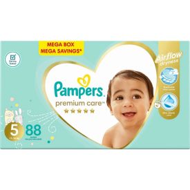 Pampers Premium Care Mb Size 5 - Mega Box 88