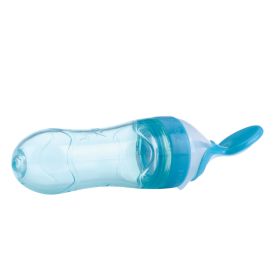 Nuby Silicone Squeeze Feeder With Spoon 90ml - 164382