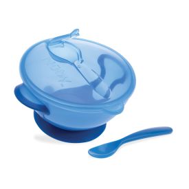 Nuby Suction Bowl and Spoon Blue - 148990