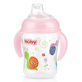 Nuby Natural Touch Spout Cup Pink 270ml - 173487