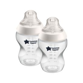 Tommee Tippee Closer to Nature Bottle 260ml Easi Vent 2pk - 4735