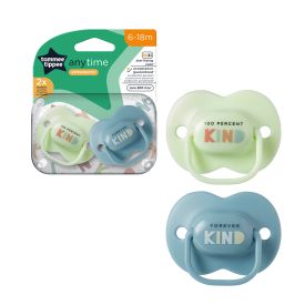Tommee Tippee Anytime Soother 6-18m 2pack - Assorted - 438207
