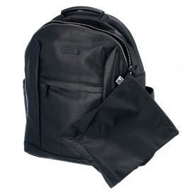 Mothercare Black Pu Backpack Diaper Bag - 388351