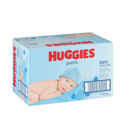 Huggies Pure Wipes 672s 12pk - 300417