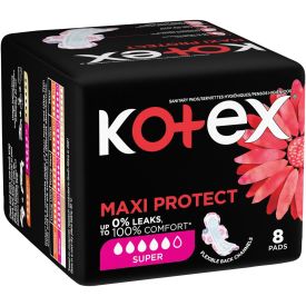 Kotex Designer Maxi Pads 8's Super Wings
