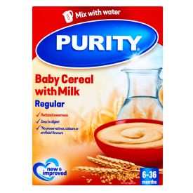 Purity Cereal 200g Regular Just Add Water