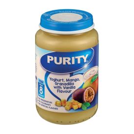 Purity 8 Months Vanilla, Yoghurt Mango &amp; Granadilla 200ml - 2510