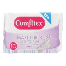 Comfitex Cotton Soft Maxi Pads 10's