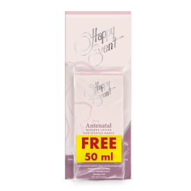 Happy Event Antenatal Massage Lotion For Stretch Marks 200ml + 50ml Free