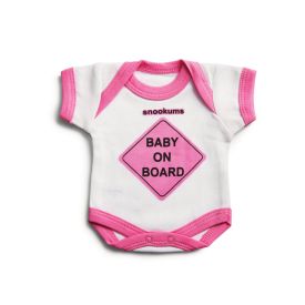 Snookums Baby On Board Sign - Babygrow - 324325001