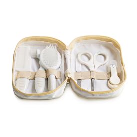 Snookums Baby Grooming 6-Piece Set in Pouch (white) - 310170